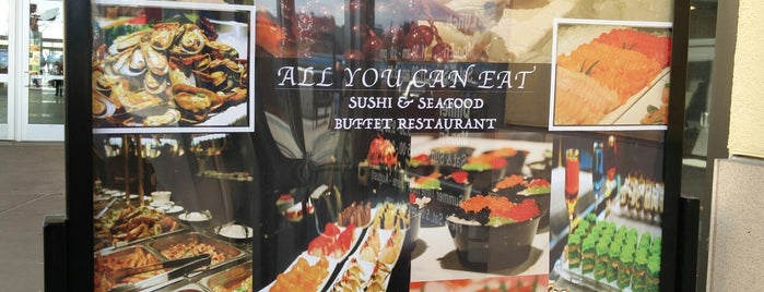 Bluefin Sushi & Seafood Buffet is one of Сиэтл.