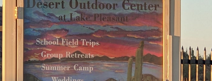 Desert Outdoor Center at Lake Pleasant is one of Maricopa County Parks.