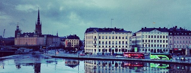 Slussen is one of Stockholm.