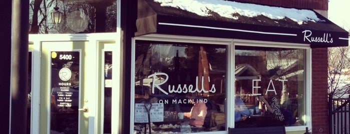 Russell's on Macklind is one of Lunches and Dinners.