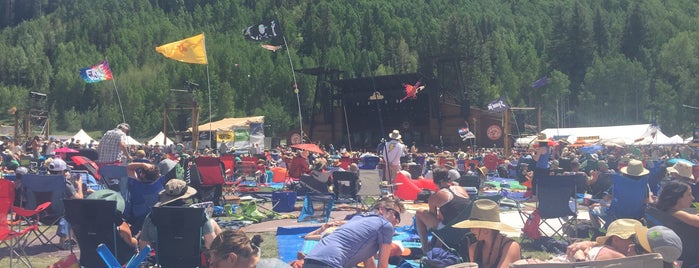 Telluride Bluegrass Festival is one of concert venues 1 live music.