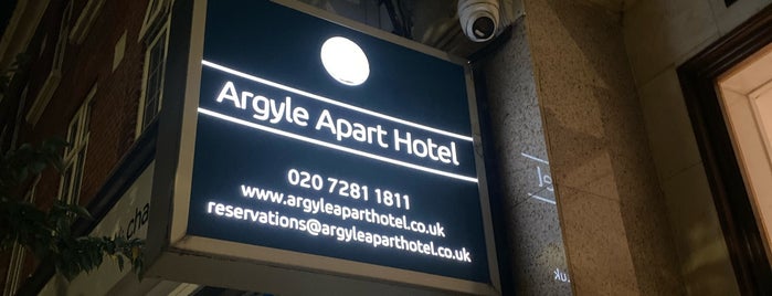 Argyle Apart Hotel is one of UK Trip July 23.