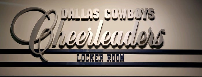 Dallas Cowboys Cheerleaders Locker Room is one of Things to do.