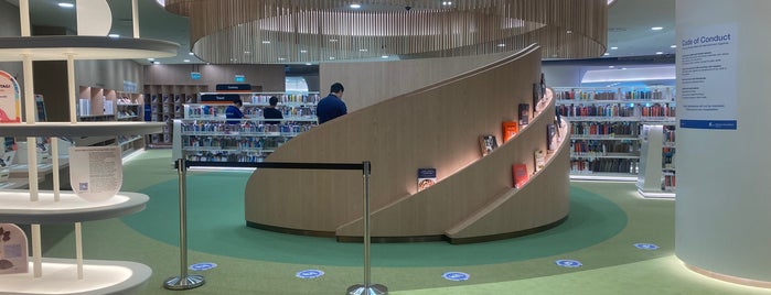 Choa Chu Kang Public Library is one of @Singapore/Singapura #6.