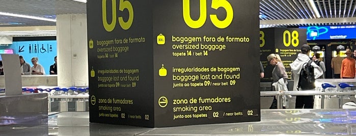 Recolha de Bagagem | Baggage Claim is one of A corrigir.