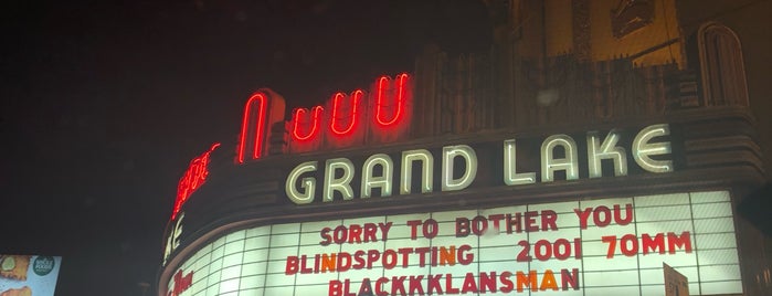 Grand Lake Theater is one of East Bay.