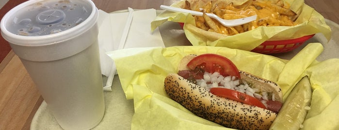 Hot Dog Palace is one of concord.