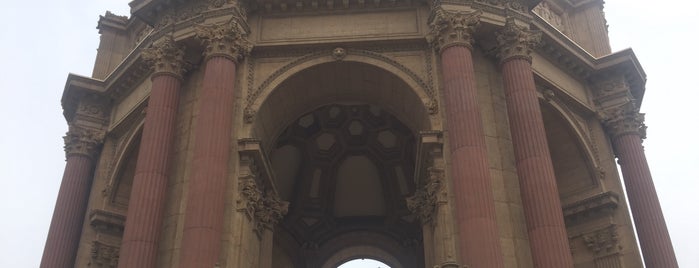 Palace of Fine Arts is one of San Francisco.