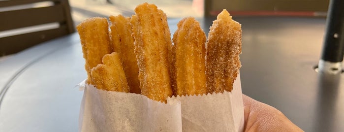 Churros El Tigre is one of Places to try.
