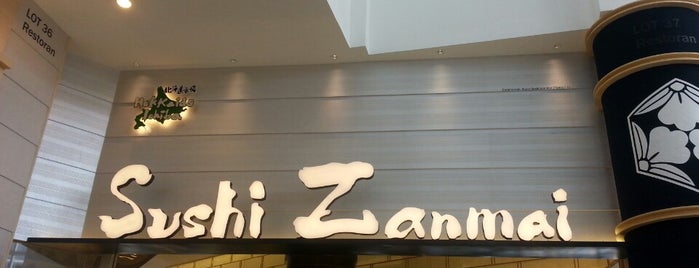 Sushi Zanmai (壽司三味) is one of Gurney Paragon.