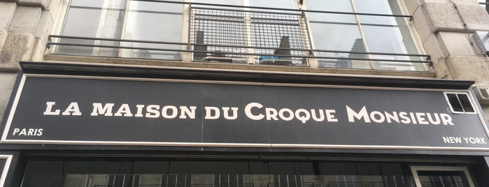 La Maison du Croque Monsieur is one of midi a emporter.