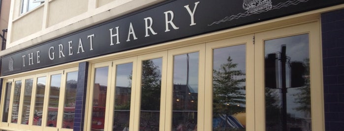 The Great Harry (Wetherspoon) is one of Lieux qui ont plu à Carl.