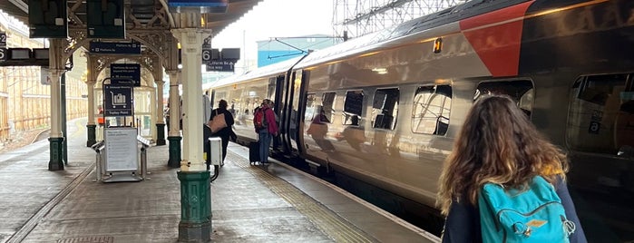Platform 8 is one of Edinburgh Waverley Platforms.