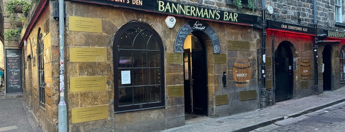 Bannerman's Bar is one of Edinburgh.
