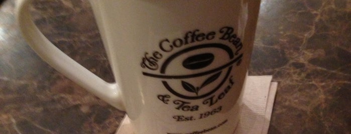 The Coffee Bean & Tea Leaf is one of cafes.