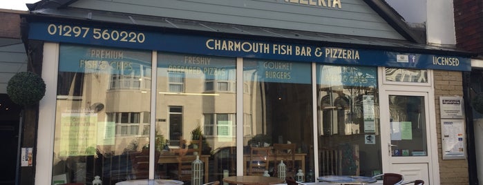Charmouth Fish Bar is one of Dorset Camping Trip.