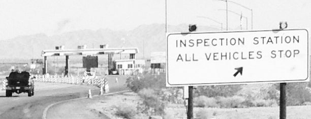 Needles Agriculture Inspection is one of Fear and Loathing in America.