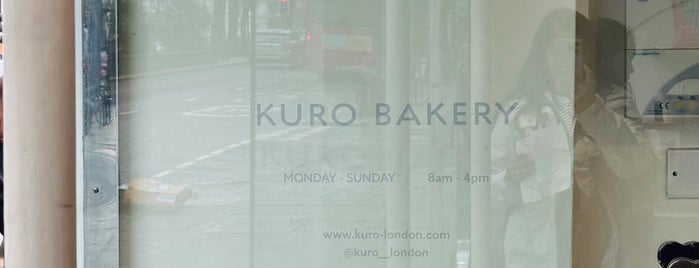 Kuro Bakery is one of New LDN 🇬🇧.