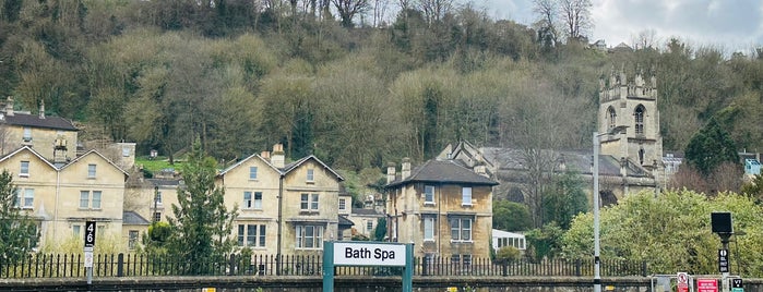 Bath Spa Railway Station (BTH) is one of Planes, Trains and Automobiles.
