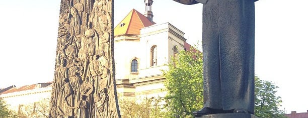 Taras Shevchenko Monument is one of just Lviv it.