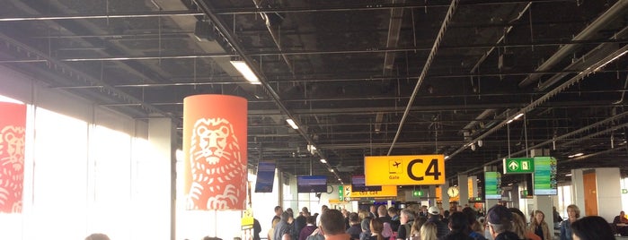 Gate C4 is one of Schiphol gates.
