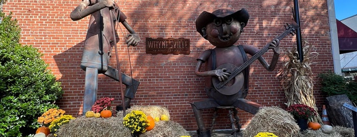 Main Street Waynesville is one of Maggie Valley.