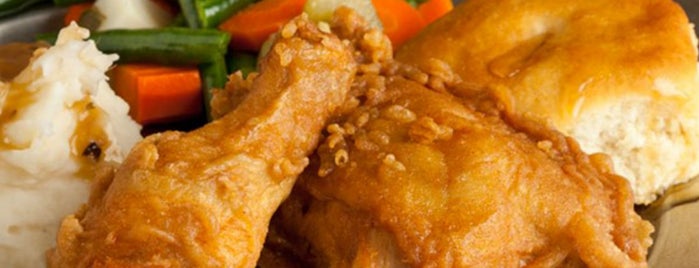 Honey's Kettle Fried Chicken is one of LA Cheap Eats - BBQ / Southern Soul Food.
