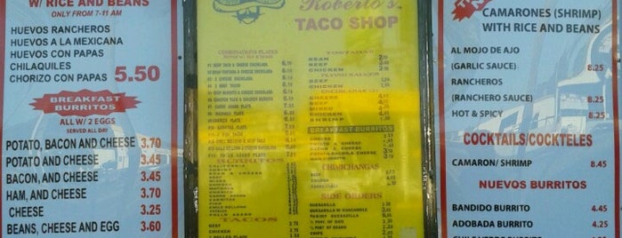 Roberto's Taco Shop is one of Lugares favoritos de Slightly Stoopid.