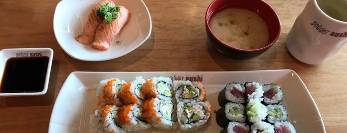 Mio Sushi is one of สถานที่ที่ huskyboi ถูกใจ.