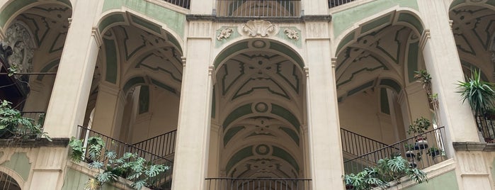 Palazzo dello Spagnolo is one of Historic Naples.