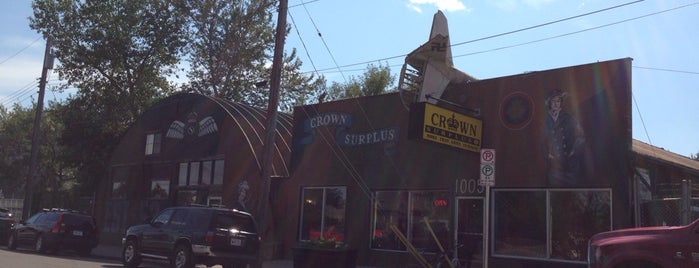 Crown Surplus Stores Ltd. is one of Lugares favoritos de David.