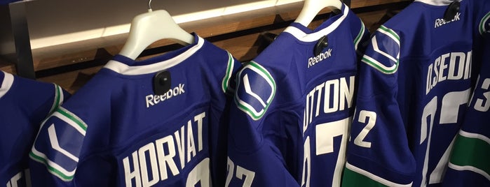 Canucks Team Store is one of Vancouver Canauks.