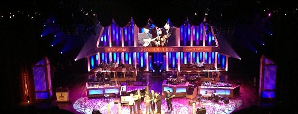 Grand Ole Opry House is one of the south.