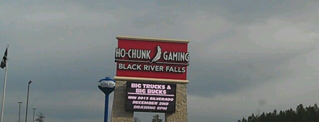 Ho-Chunk Nation Gaming, Black River Falls is one of Wisconsin Casinos.