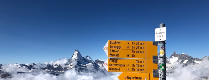 Oberrothorn is one of Zermatt.