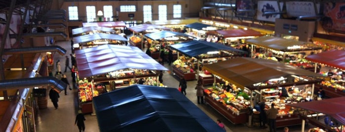 Riga Central Market is one of Riga Sights.