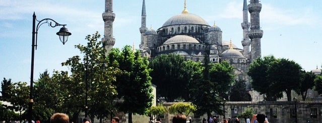 술탄아흐메트모스크 (블루모스크) is one of Istanbul.