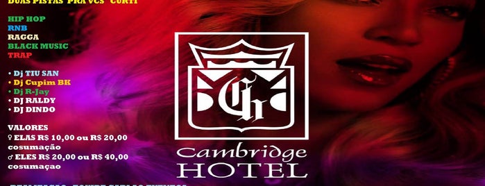 Bar D'Hotel Cambridge is one of Sp Brazil.