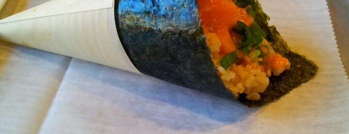 Iconic Hand Rolls is one of East village restaurants.