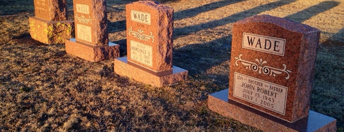 Cement, OK is one of Cemeteries & Crypts Around the World.