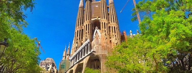 The Basilica of the Sagrada Familia is one of Barcelona Tourism.