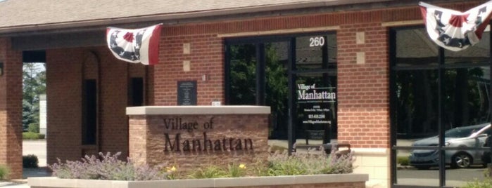 Manhattan Village Hall is one of There's a Manhattan in IL?.