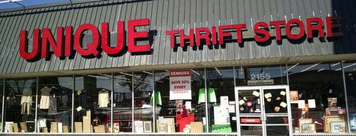Unique Thrift Store is one of Vintage shopping.