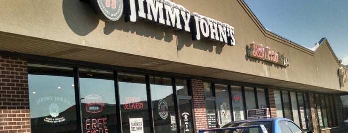 Jimmy John's is one of places to eat around joliet.