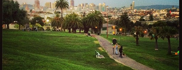 Mission Dolores Park is one of San Francisco.