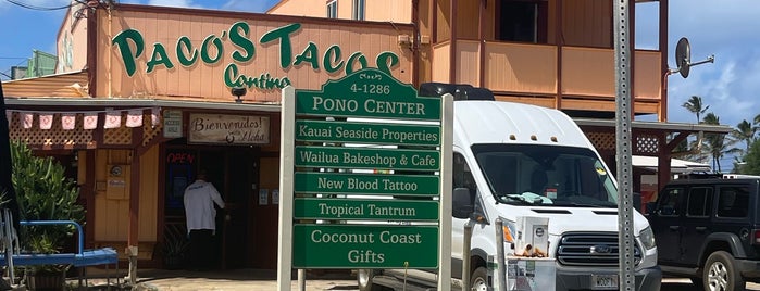 Pacos Tacos is one of Kauai, HI.