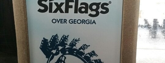 Six Flags Over Georgia is one of Atlanta Must Visit.