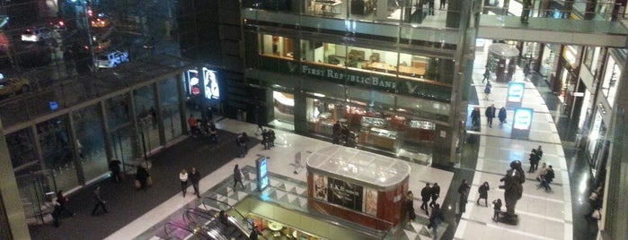 The Shops at Columbus Circle is one of Manhattan Favorites.