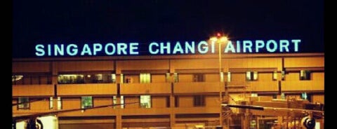 Bandar Udara Internasional Changi Singapura (SIN) is one of Singapore's Checkins.