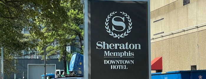 Sheraton Memphis Downtown Hotel is one of Southern Jets Innanashional Layover Hotels.